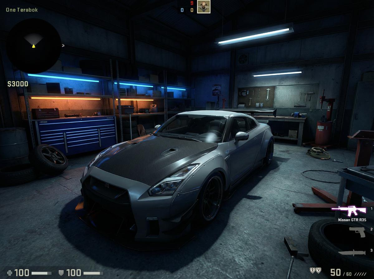 萝莉岛GTR R35宽体改装视频教程